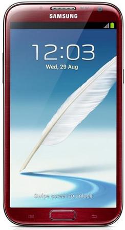 Смартфон Samsung Galaxy Note 2 GT-N7100 Red - Михайловск