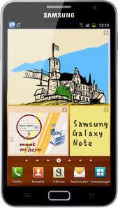 Смартфон Samsung Galaxy Note GT-N7000 Blue - Михайловск